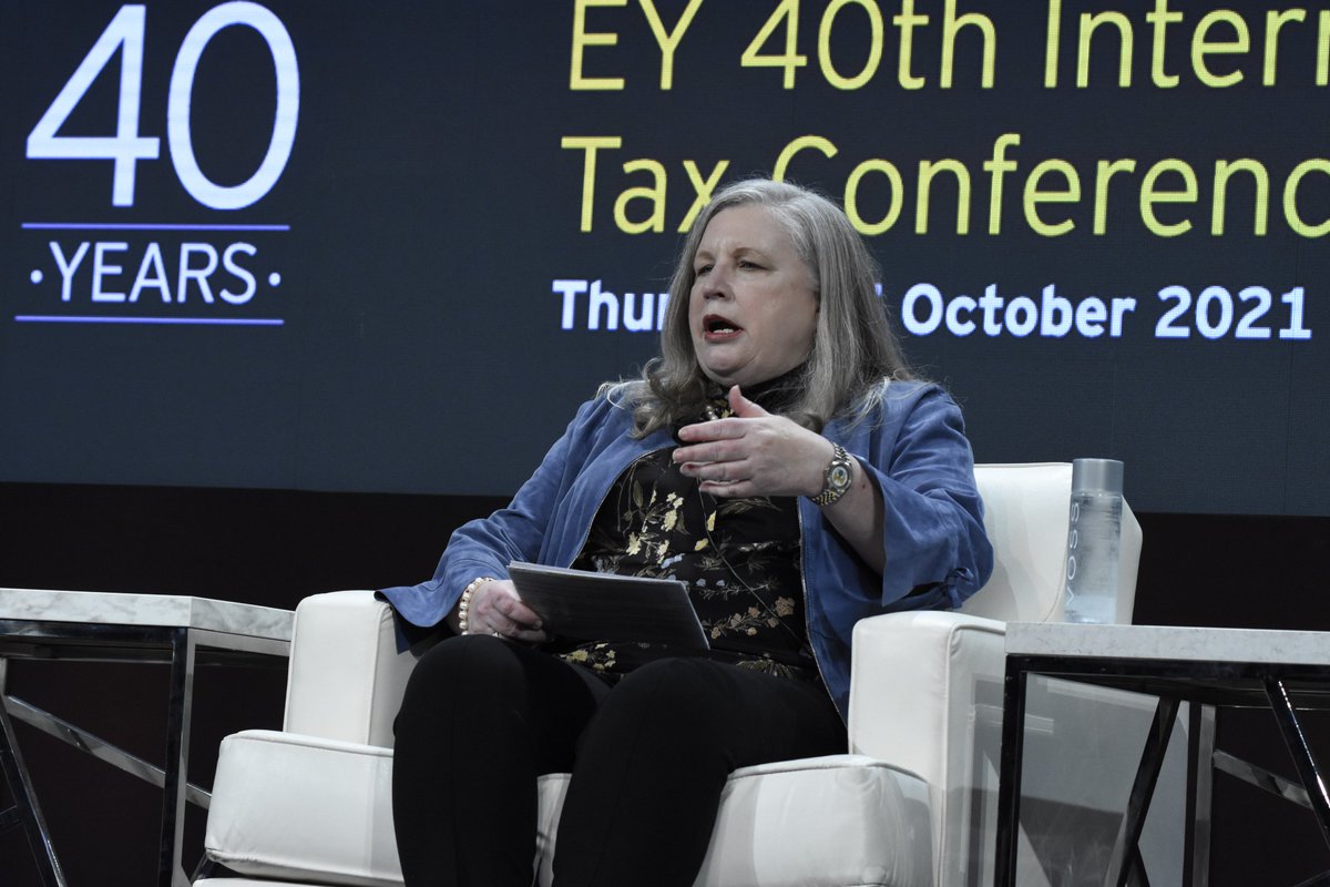 MarnaRicker's tweet photo. Still thinking about so many great moments from #EYITC yesterday. Our Global Tax Policy Leader, Barbara Angus spoke about @OECDtax developments and what the international tax proposals mean for multinational businesses. @EY_Tax #OECD #internationaltax https://t.co/YcdhOe7DHM