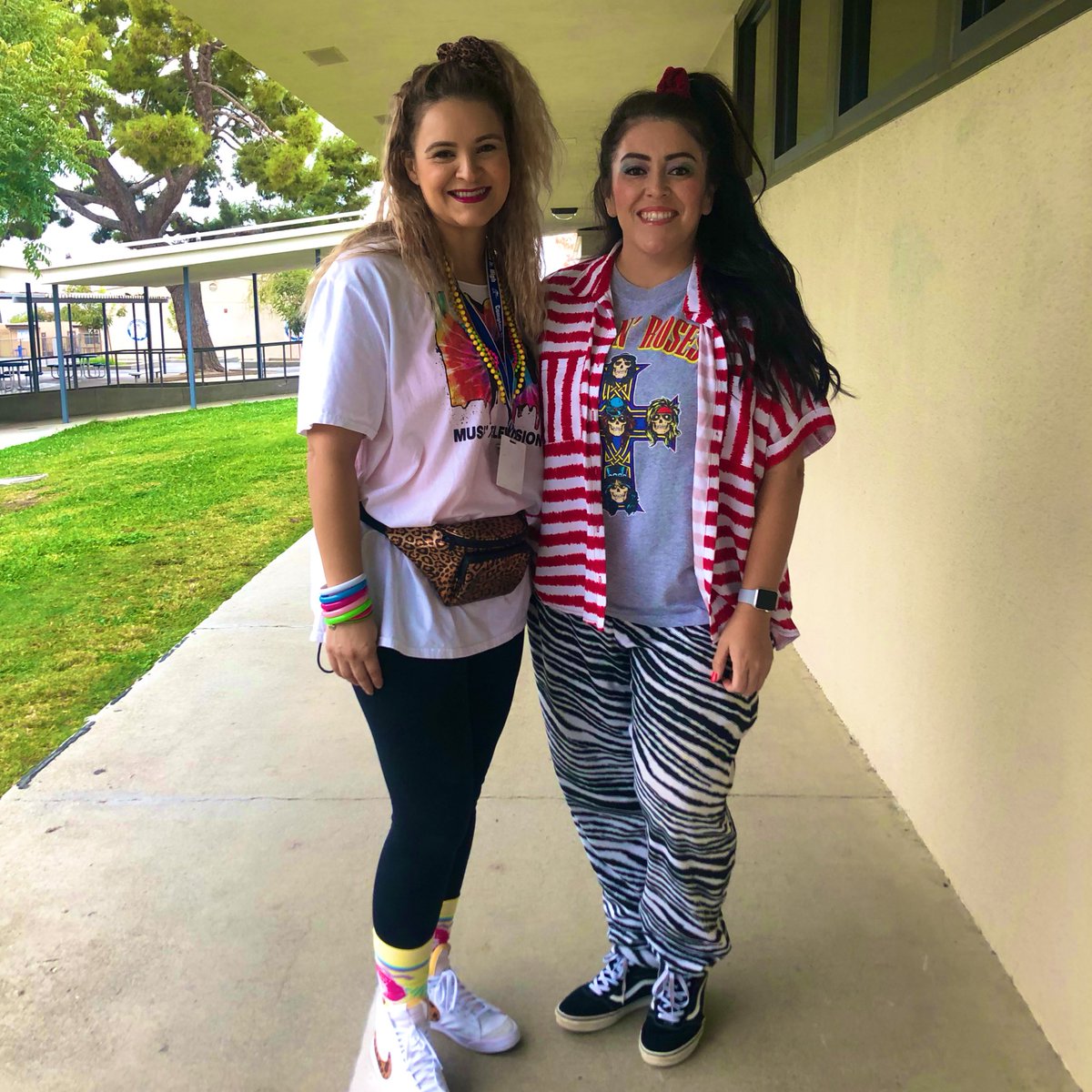 Mighty Colts love the 80s! ⚡️#teamBCSD #SchoolSpirit