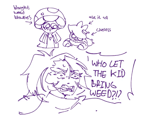 cookie team dynamic but there's 0 effort 