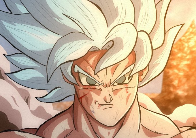 Black-X12 - Goku Ultra instinct -sign- Manga panel (anime coloring)  #dragonballsuper #ultrainstinct #fanart