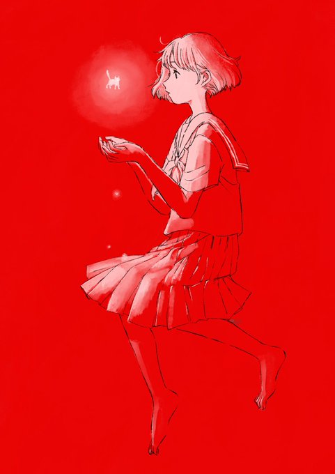 「赤 スカート」のTwitter画像/イラスト(新着)｜2ページ目