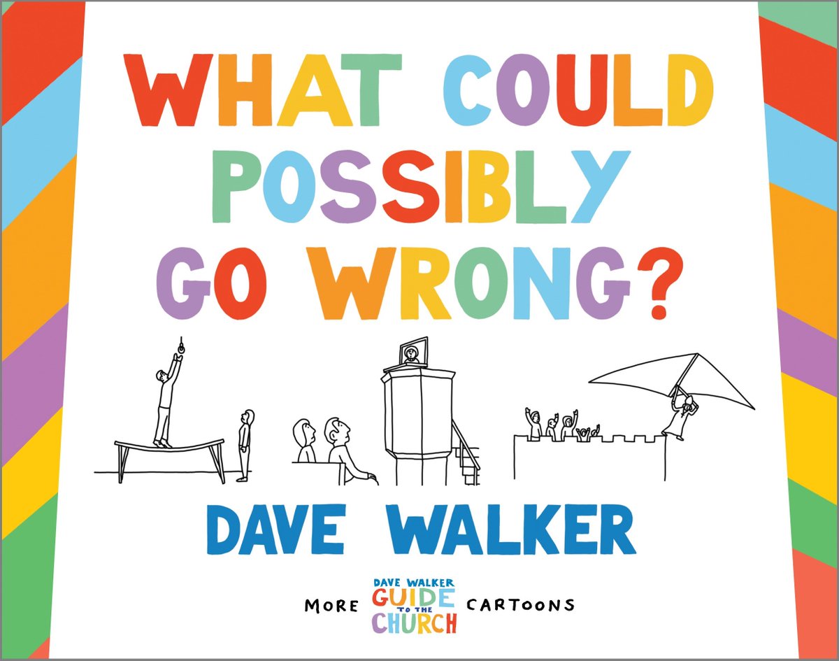 Some news I've been waiting to share. I've got a new book out very soon, published by <a href="/canterburypress/">Canterbury Press</a>. What Could Possibly Go Wrong is a collection of my <a href="/ChurchTimes/">Church Times</a> cartoons. More about it, and how to buy a copy here: davewalker.com/what-could-pos…