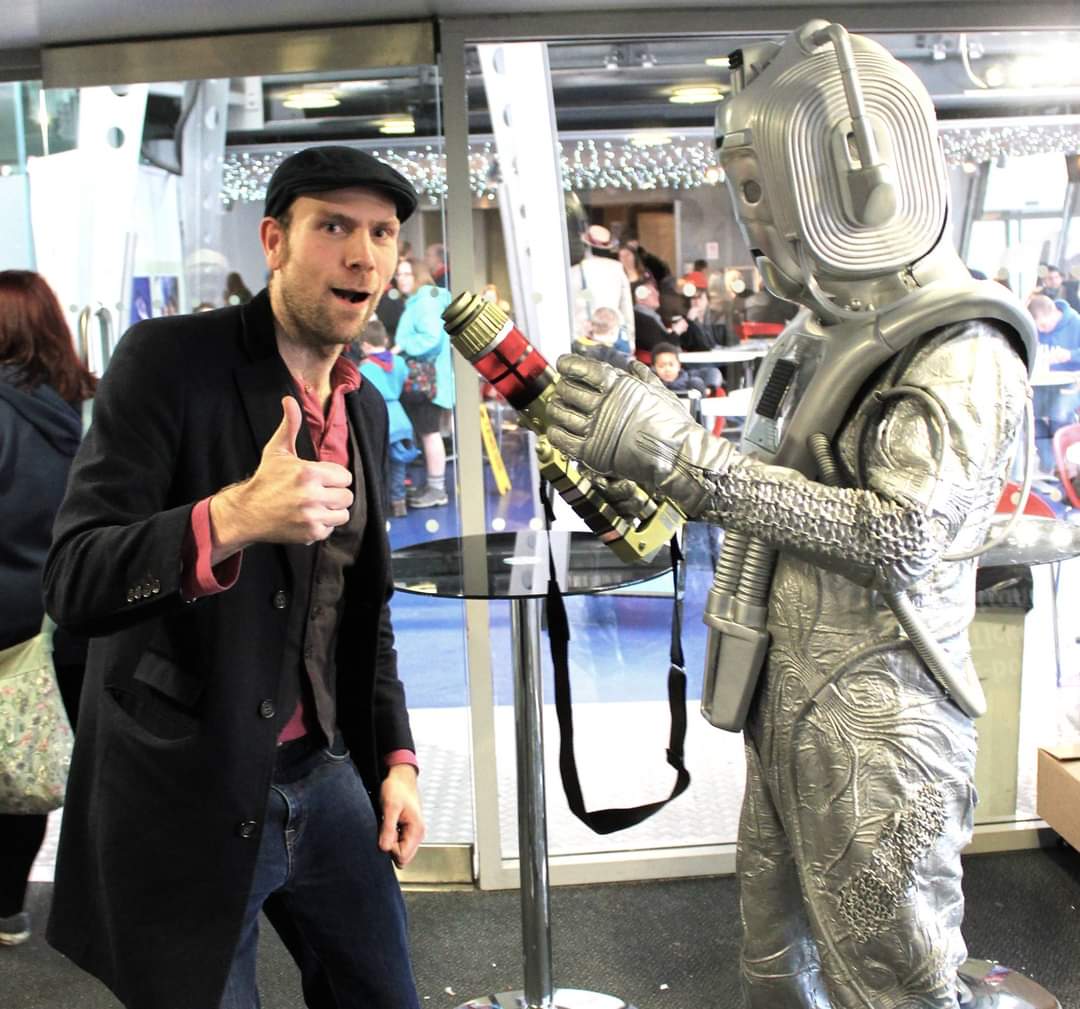 MikeFinleyMusic's tweet photo. Happy #CybermanDay. I don't think I realised quite how much danger I was in. https://t.co/WjC1W8Dvix