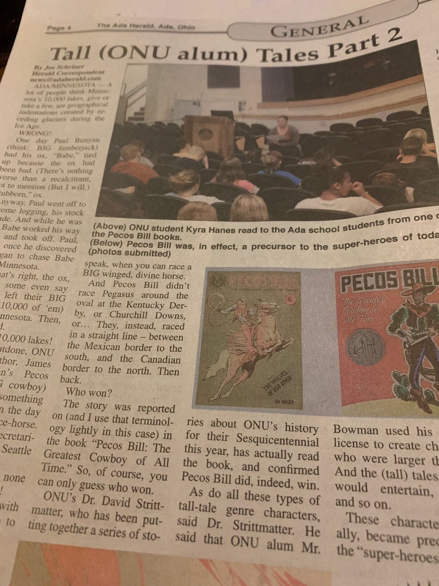 RC_Go_Huskers's tweet image. Another week, another @TheAdaHerald  article by one of our #ONUat150 students. @DrewWalk19 wrote about the &quot;Buried Auditorium&quot; - the area in Lehr Memorial where plays were held until 1991. Plus Part 2 on Bowman @ohionorthern @PATatONU @ONUHumanities @onuhpg #HighImpactPractices
