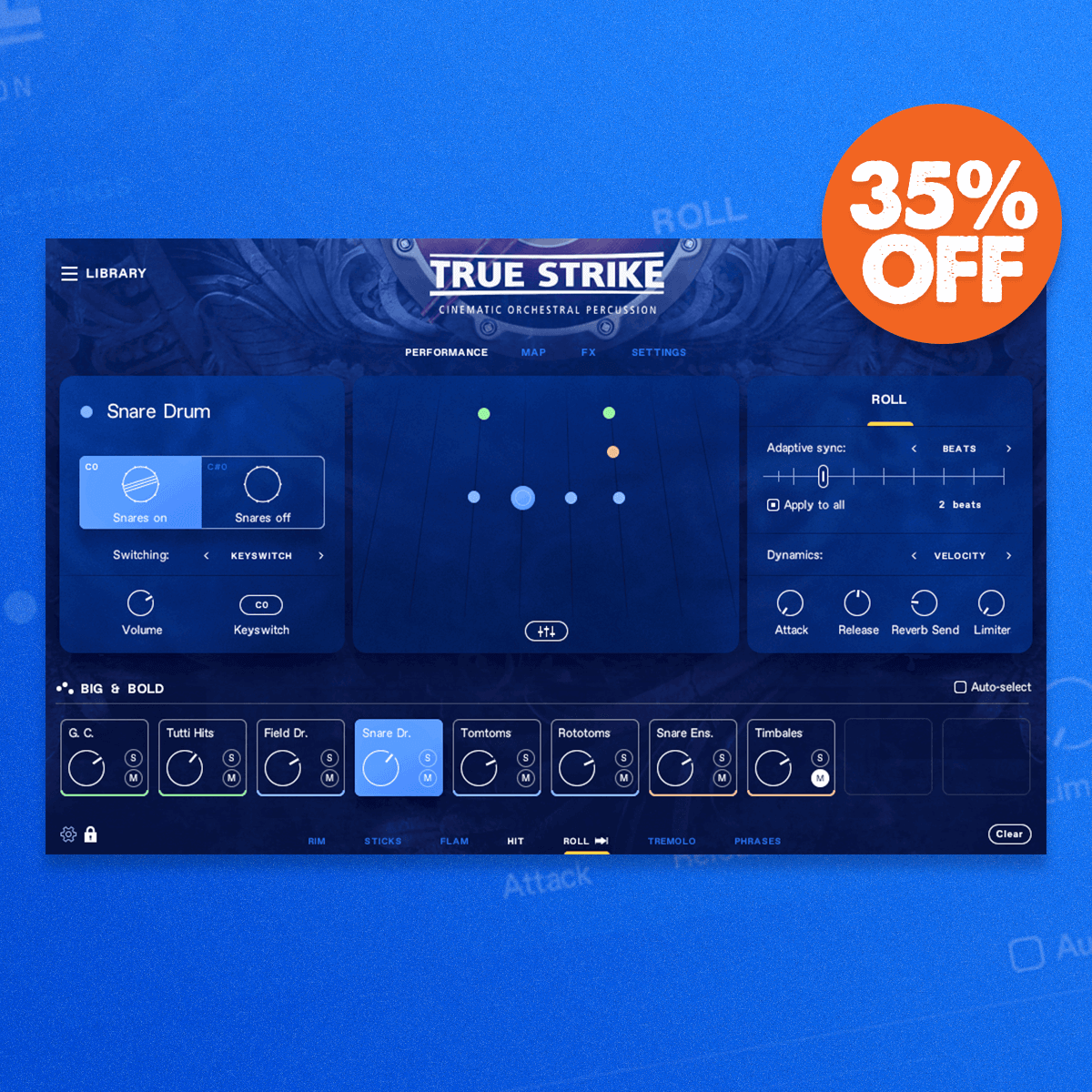 pluginfox's tweet image. ProjectSAM Sale 🥁
Save 35% on the newly updated True Strike 1 thru October 17th
Check out the update here: pluginfox.co/products/proje…

@ProjectSAM_Libs
 #projectsam #truestrike #truestrike1 #virtualinstruments #samplelibraries #plugindeals #pluginsales #kontakt #pluginfox