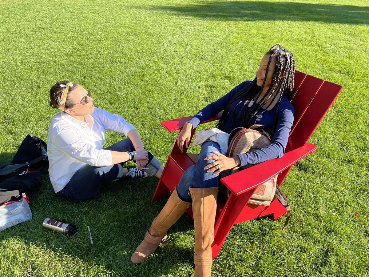Discussing our ideas and working through our <a href="/HGSE_ELOE/">ELOE Program</a> IDP dilemmas. Radcliffe Yard provides a beautiful atmosphere for scholars to engage in meaningful academic conversations while making deeper personal connections. <a href="/hgse/">Harvard Graduate School of Education (HGSE)</a>, I’m here for it!