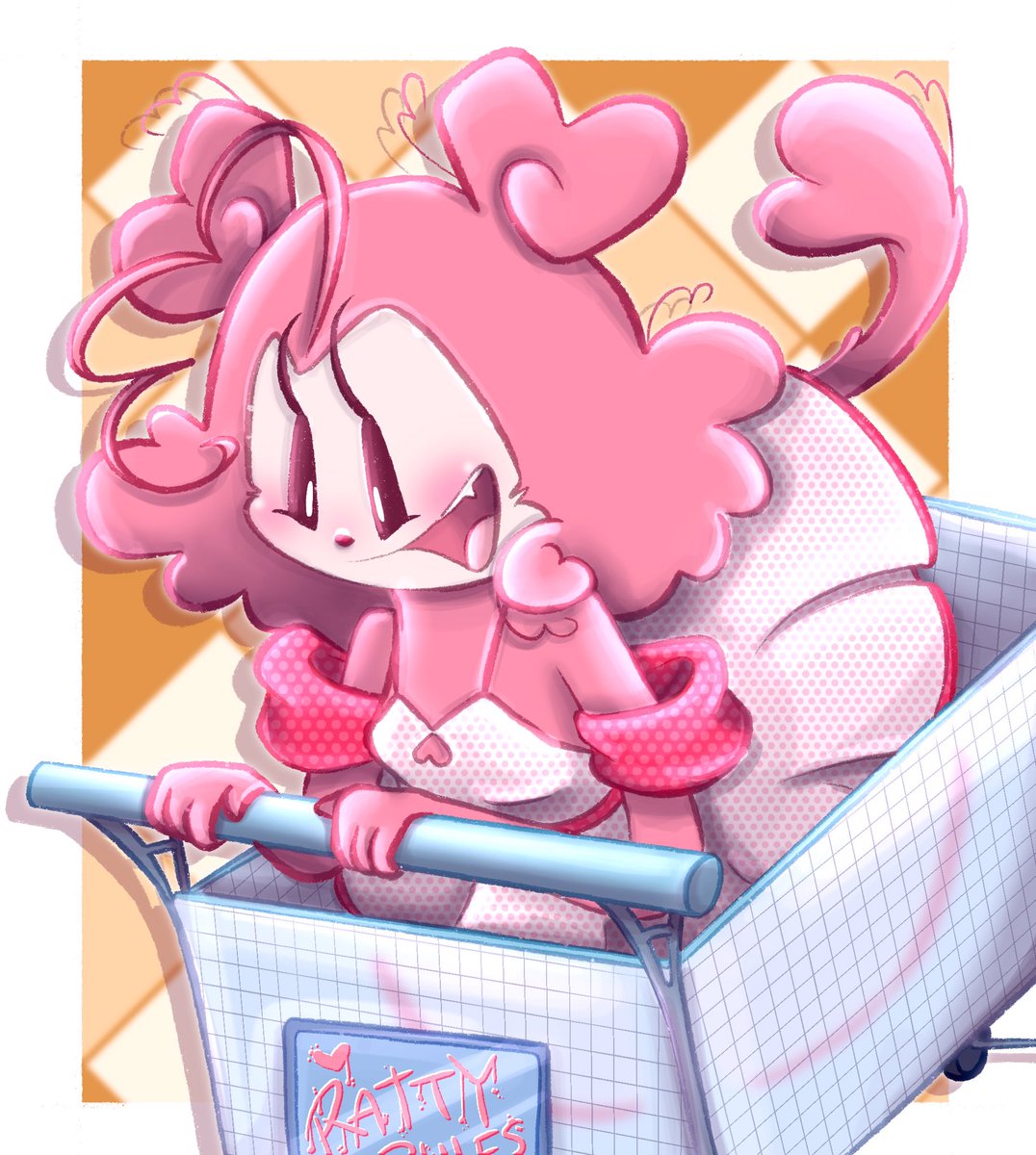 mimic_me_mimi's tweet photo. 🛒𝒯𝒽𝑒 𝒞𝒽𝒶𝓇𝒾𝑜𝓉 🛒

Day Eight, Pfft, this is Ratty, and I love her, and she can ride in any shopping cart chariot that she wants to 😤😤💞💞

(Ratty belongs to @/phobia_rat on insta)

#warnersona #tarotober #tarocards #thechariot #illustration https://t.co/5QUaITRY72