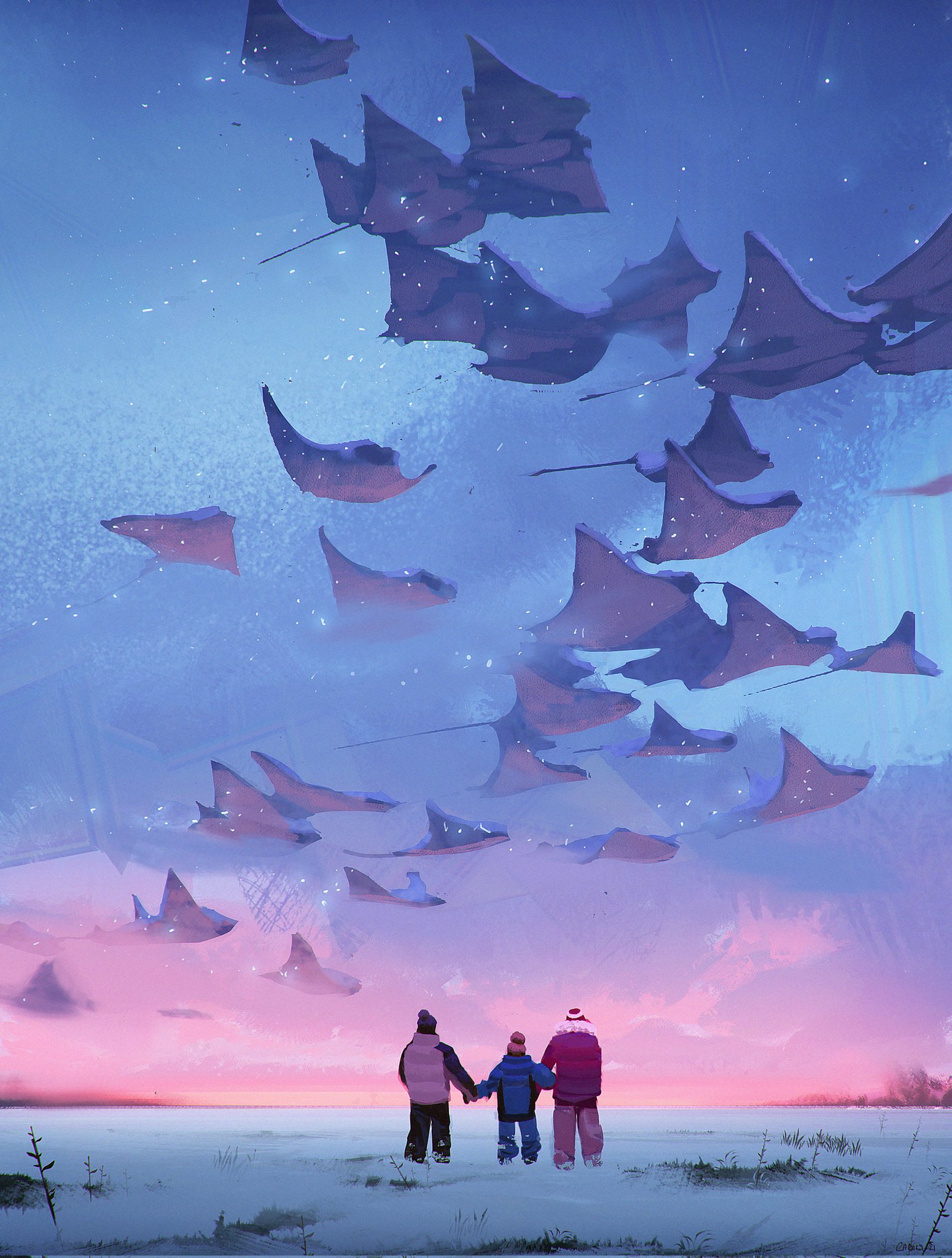 jocelin carmes on Twitter: "Art of the day. #Manta #ArtistOnTwitter