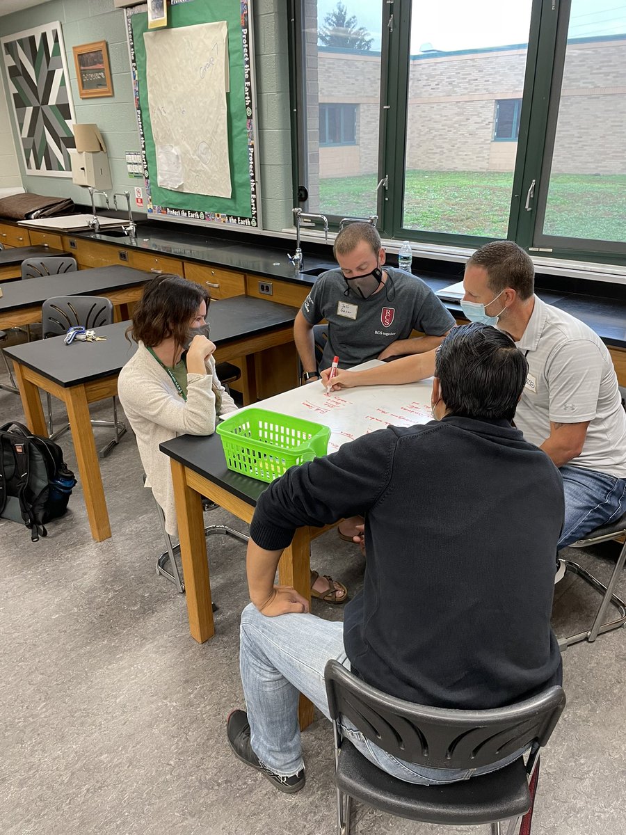 A morning of sharing how we can create a home court advantage in our classrooms. Refocusing on coaching and building teams in our classrooms. #RCSLearnTogether