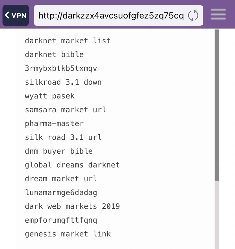 Darknet Market Comparison