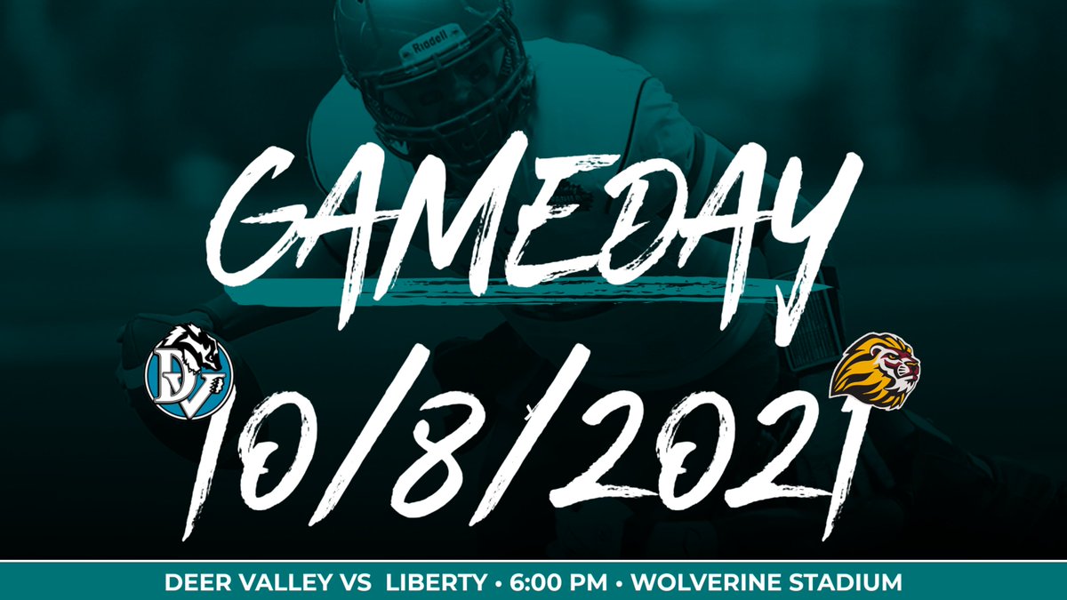 First game in the #BVAL tonight @ 6:00. The Nation welcomes the Liberty Lions. <a href="/DV_Wolverine_FB/">Deer Valley Wolverine Football</a> <a href="/dv_/">Denia</a> wolverines <a href="/DeerValleyTV/">DVTV</a>  #WeAreDV