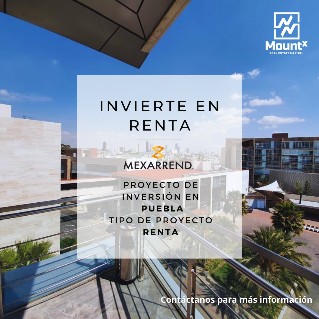 👉 Welcome Puebla to the new era of real estate investment.  @Mexarend

Investment project in Angelópolis, Puebla. 
Type of project: 
Commercial Offices generating RENT. 

Contact us for more information 👉 team@mountx.io

#desarrollopersonal #realestate #inversiones