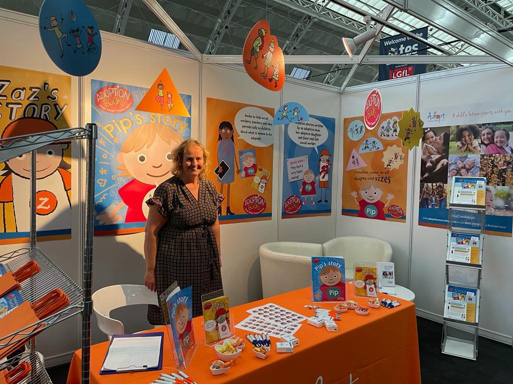 AdoptTValley's tweet photo. We've been at the #tesSENshow today, and will be back tomorrow at stand 231. Please come &amp; visit us to learn all about how #YouCanAdopt😊

We'd love to show you our new book also. Introducing... Pip &amp; Zaz👇

https://t.co/a0Iv9wEXwx 

#Adopt #Adoption #AdoptionInformation https://t.co/UZMD7VYqud