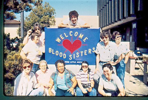 SanDiegoPride's tweet image. Oct 8 marks #InternationalLesbianDay, when we celebrate lesbian herstory and culture. The Blood Sisters played a vital role during the AIDS epidemic by caring for their gay &amp;amp; trans siblings. They helped many in our community live and die with dignity. 

#LGBTQHistoryMonth #FBF