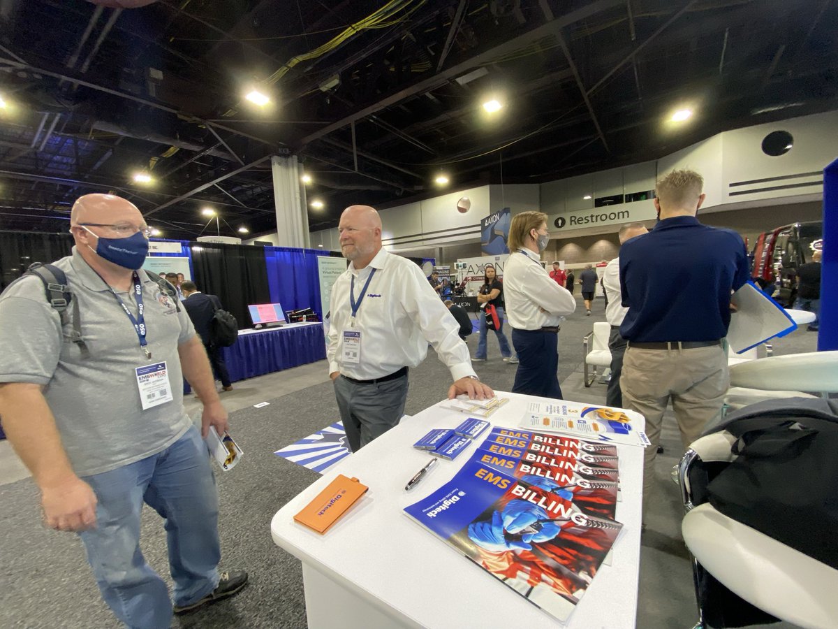 DigitechCom's tweet photo. We’ve had a great week here at #EMSWorld2021! Thank you to everyone who stopped by our booth to chat, it was really good to come together in person again. Also, congratulations to Ladonna Brady, our Passport to Prizes winner! Until next year! 😊 https://t.co/iv2WVOLMJl