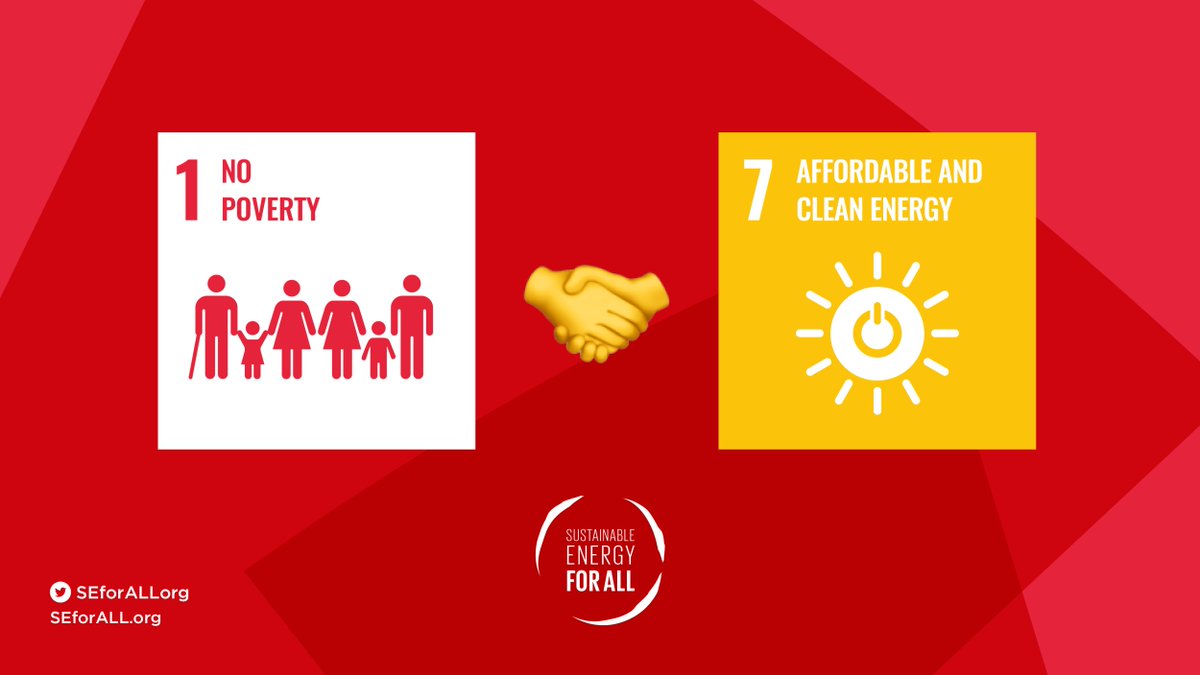 10% of the world population still live in extreme poverty today, struggling to fulfil the most basic needs including energy❌⚡

#EnergyAccess is essential to overcome poverty, promote economic growth and provide employment opportunities and basic social services✅

#SDG7 #SDG1