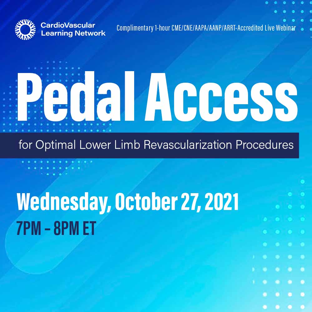 Journal of Critical Limb Ischemia (@clijournal) on Twitter photo FREE CME: Join our expert faculty on October 27th at 7pm ET to discuss the utilization of pedal access for lower limb revascularization procedures. Register at: okt.to/TkuUEl
#CLIFighters <a href="/kmadass/">Kumar Madassery</a> <a href="/dandu_n/">Zola N'Dandu, MD</a> FREE CME: Join our expert faculty on October 27th at 7pm ET to discuss the utilization of pedal access for lower limb revascularization procedures. Register at: okt.to/TkuUEl
#CLIFighters <a href="/kmadass/">Kumar Madassery</a> <a href="/dandu_n/">Zola N'Dandu, MD</a>