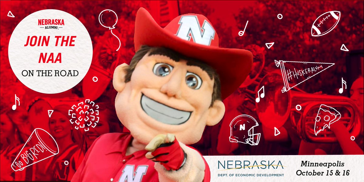 NebraskaAlumni's tweet photo. 🏈 Reminder: There is no Football Friday tonight. But join us next weekend in Minneapolis for Football Friday at the Pourhouse downtown, and register for Saturday morning's Husker Huddle

Your Huddle ticket includes a buffet &amp; 2 free drinks. 

▶️ Tickets https://t.co/kC4Wgfmjvx https://t.co/g0WSEj1feH