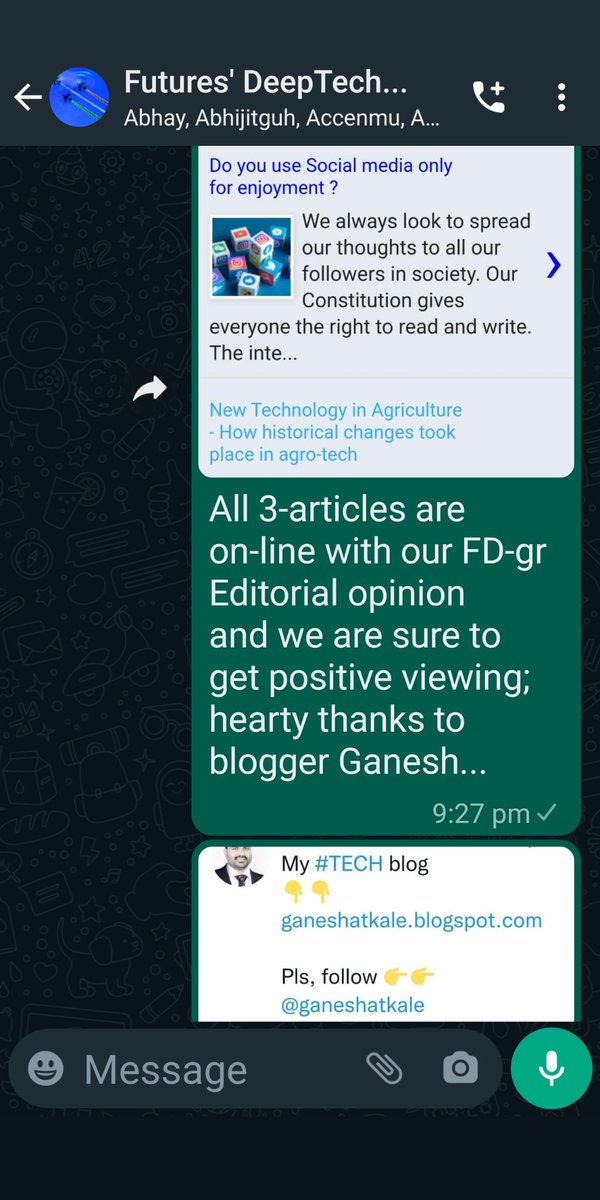 AmitDev08277943's tweet photo. @GaneshAtkale Great reading your few stories, keep spreading such infirmative content https://t.co/8I8VnGD0i1