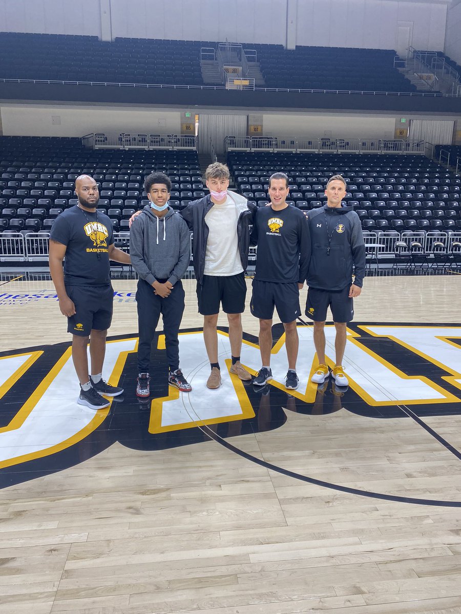 Great Visit Yesterday at UMBC! Big Thanks to Coach Ferry and the rest of the coaching staff ! <a href="/CoachJPELLETIER/">Josh Pelletier</a> <a href="/CoachBake_UMBC/">Evann Baker</a> <a href="/CoachLawson10/">Danny Lawson</a>