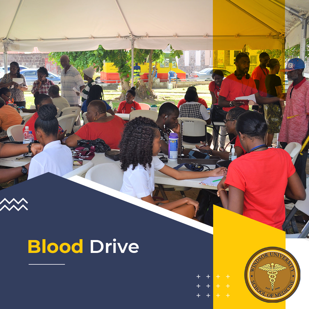 WUSOM's tweet photo. Once a year, the Health Clinic of WUSOM conducts a blood drive to aid the local hospital, Joseph N. France Hospital. This proves to be a kind act towards society.

Visit: https://t.co/FoPu2Bgc9Z

#WUSOM #BloodDrive #donation #communityservice #Carribbean #university #Activities https://t.co/PR7pMoYBgb