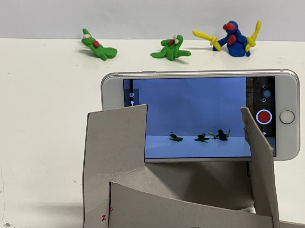 Art_bchs's tweet photo. Year 8 got stuck into Claymation creation today 🗿🎬🎨 #loveart #LoveBCHS #LifeAtOsborne https://t.co/4yoUs5aPxh