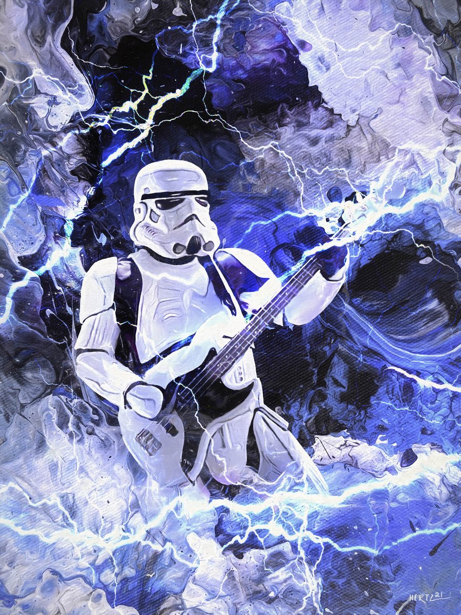 Interstellar Bass
Buy Prints  ==>linktr.ee/HertzVsPixels 🎨
#starwarsfanart #stormtrooper #bassplayer #starwars #art #painting #abstractart #abstractpainting #deathmetal