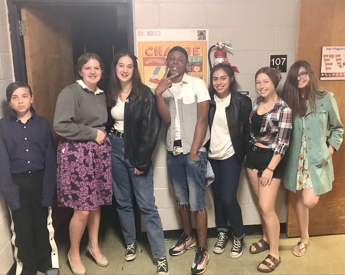 Spirit Day 4: Decade Day 
Seniors: 20's
Juniors: 80's
Sophomores: 70's
Freshman: 50's