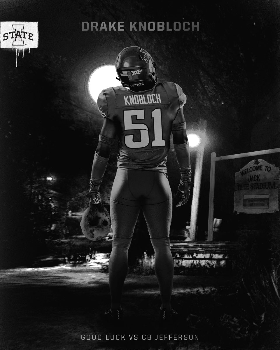 DrakeKnobloch's tweet photo. Lets gooooo!! @DerekHoodjer @CoachRobGrande @CycloneFB https://t.co/ibHrG5arCq