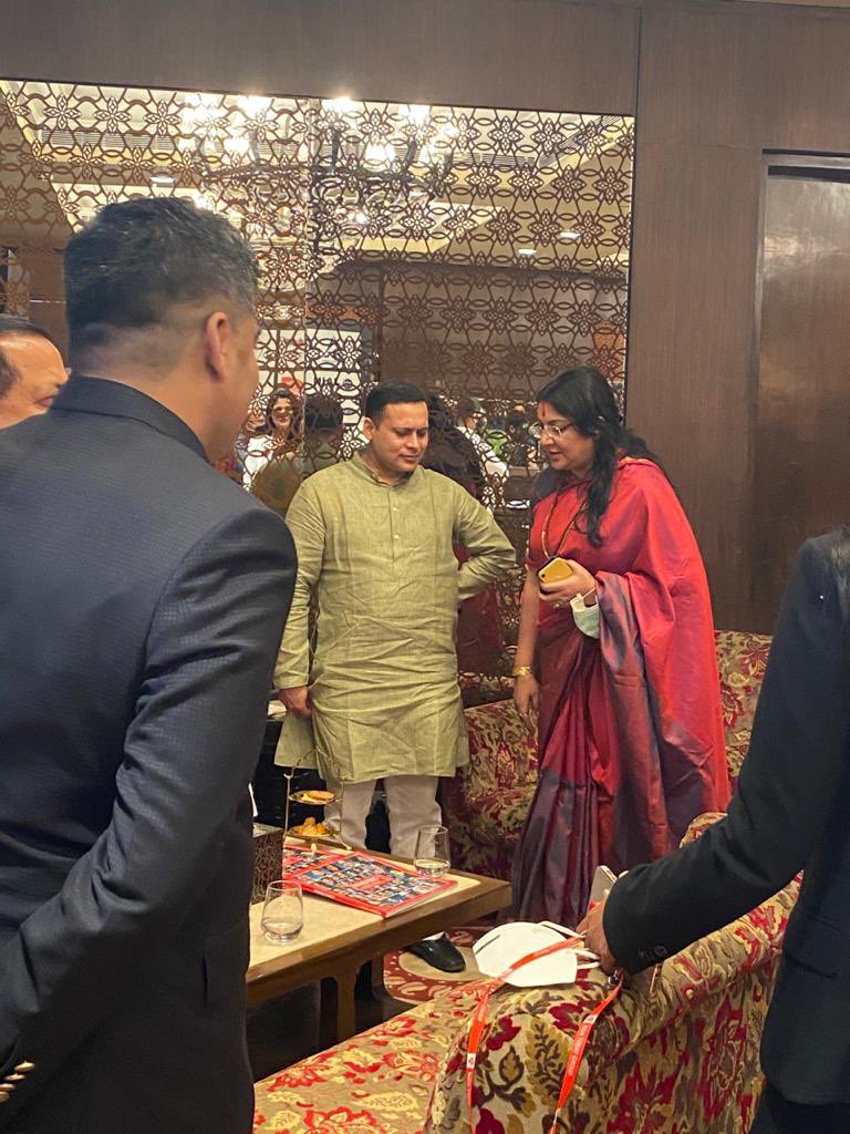 me_locket's tweet photo. Sharing glimpses of #NaddaOnIndiaToday today. 
#indiatodayconclave2021 https://t.co/YKoZRlMhNm