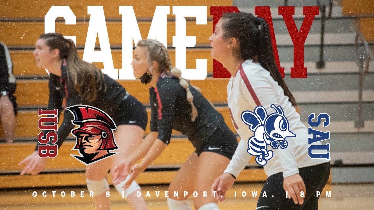 IUSBTitans's tweet photo. 🚌 Titans hit the road for another 𝑮𝑨𝑴𝑬𝑫𝑨𝒀! 🚌

🏐: @IUSBVB 🆚 @SAUBEES 
⏰: 8:00 pm ET
📍: Lee Hohman Arena (Davenport, Iowa)
🎦📊: https://t.co/vIYDh69oqA

#TITANpride⚔️ https://t.co/wO0hTNfMe2