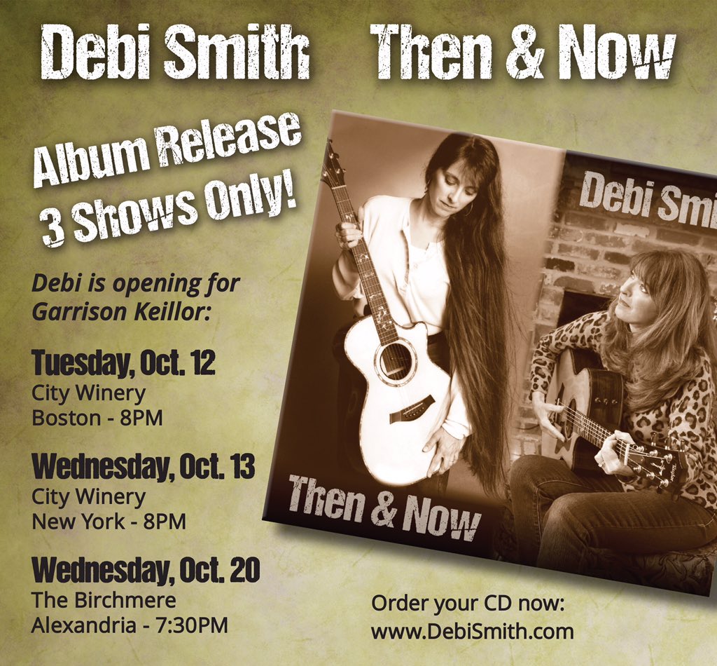 DebiSmith16's tweet photo. Looking forward to opening for #GarrisonKeillor at #CityWineryBoston, #CityWineryNYC and #TheBirchmere, Alexandria Virginia! https://t.co/IMMChZekDn