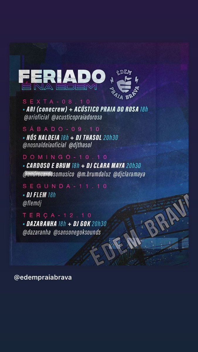 brumeosdaluz's tweet photo. Domingo no Éden https://t.co/exQKWCWdj3