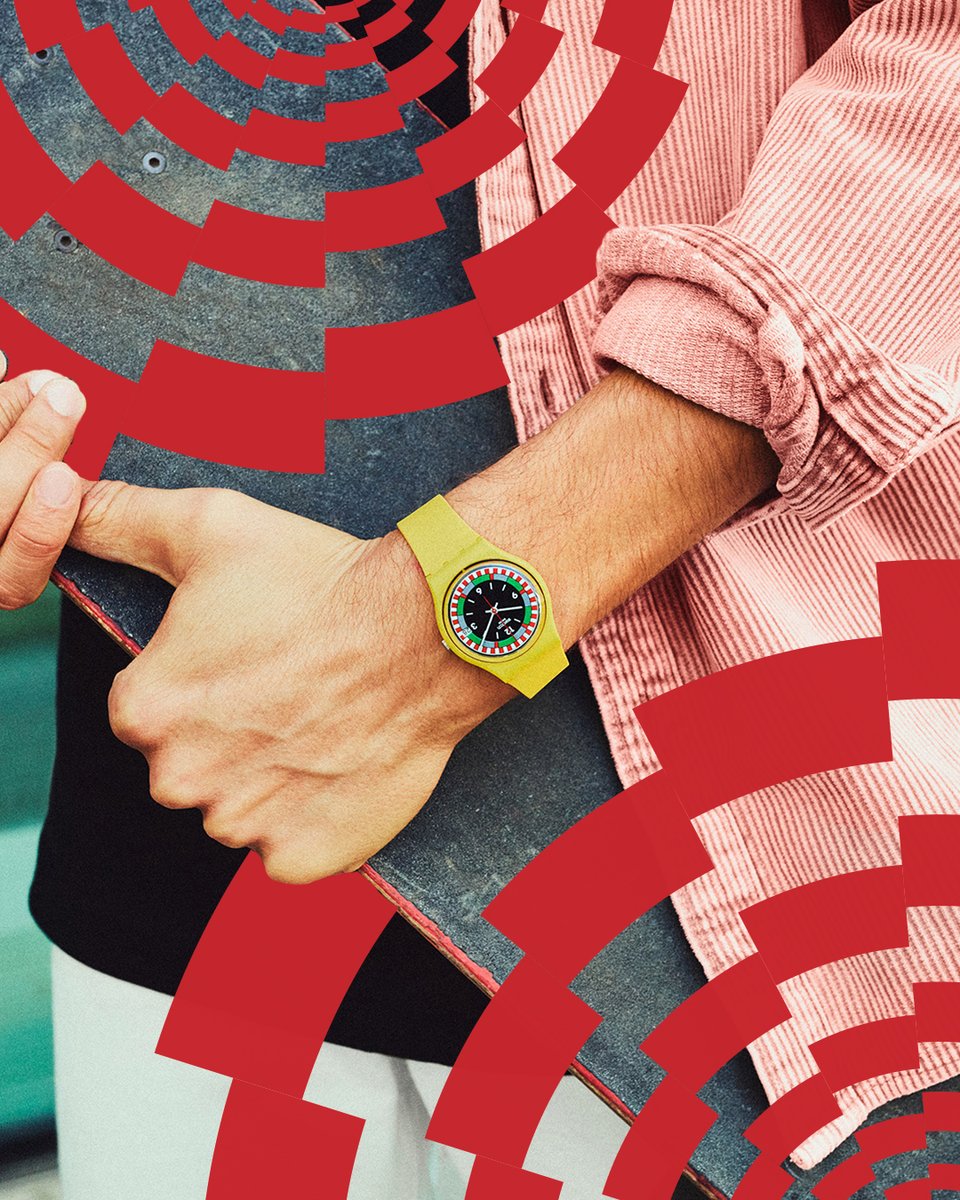 SwatchUS's tweet photo. #BackTo1984 now in #SwatchBioceramic #Swatch1984 https://t.co/mkQVYKZrH8