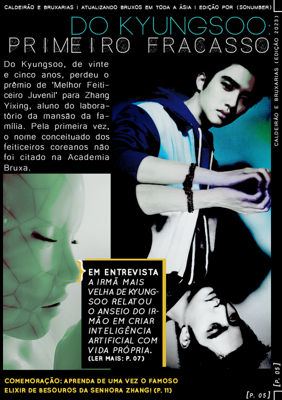 exodusficfest's tweet photo. [#PreviewsEXODUS] Caldeirão e Bruxarias (Edição 2023)

#KYUNGSOO

#EXODUSFicFest https://t.co/5aB4MqLbcG