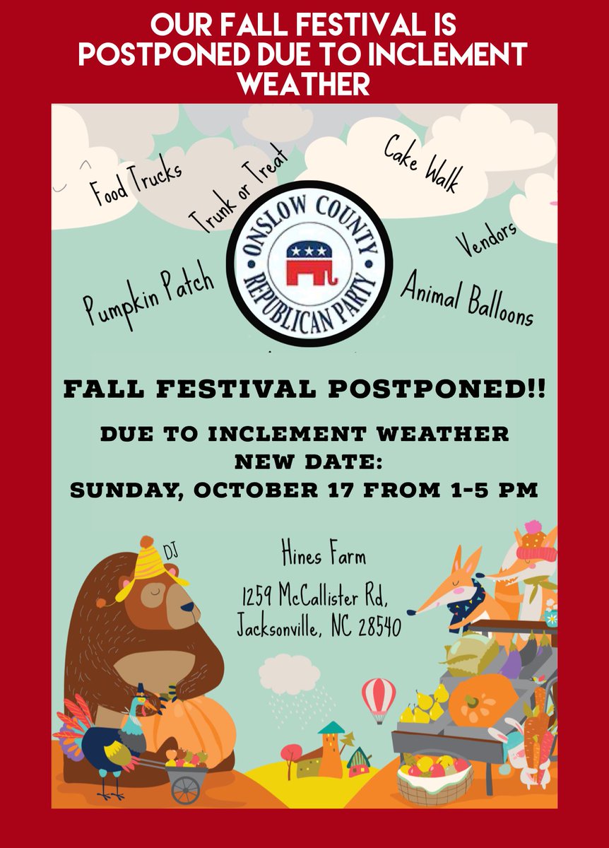 Onslow GOP tweet media