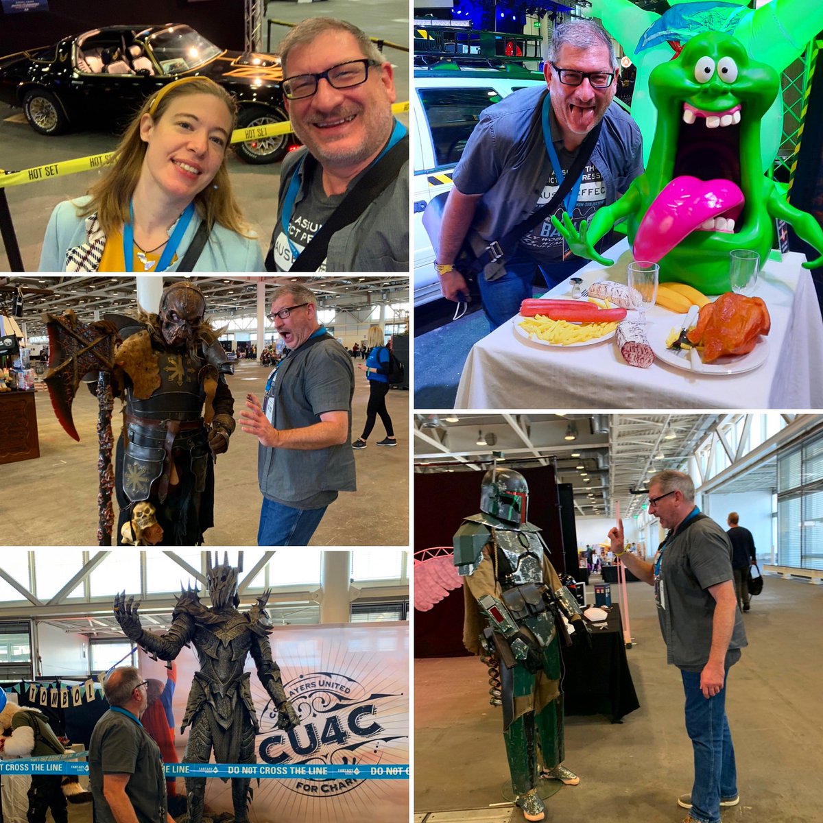 NERDtiwii's tweet photo. NERDtv at Fantasy Basel🥳🚀🙌!! First Day full of freaky Fun😜👽🤖!!…Coming Home😍! @fantasybaselofficial @lysi_misch @markusvonkanel @nerdtiwii @starwars @ghostbusters #fantasybasel #swisscomiccon #ghostbusters #lordiftherings #starwars #freaky #cosplay #nerdathisbest https://t.co/vFZR4m4RQZ