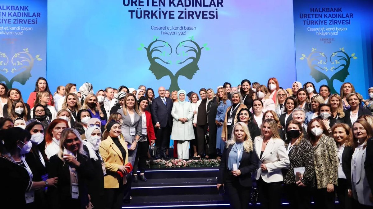 “Cesaret et, kendi başarı hikayeni yaz” sloganıyla, Halkbank #ÜretenKadınlar Türkiye Zirvesinin düzenlenmesinde emeği geçen ve 100.000 yeni girişimci kadın hedefi ile kadın girişimcileri destekleyen <a href="/Halkbank/">Halkbank</a> ve Genel Müdür Osman Arslan'a teşekkür ediyoruz.

<a href="/MTU_ozaledu/">Malatya Turgut Özal Üniversitesi</a>