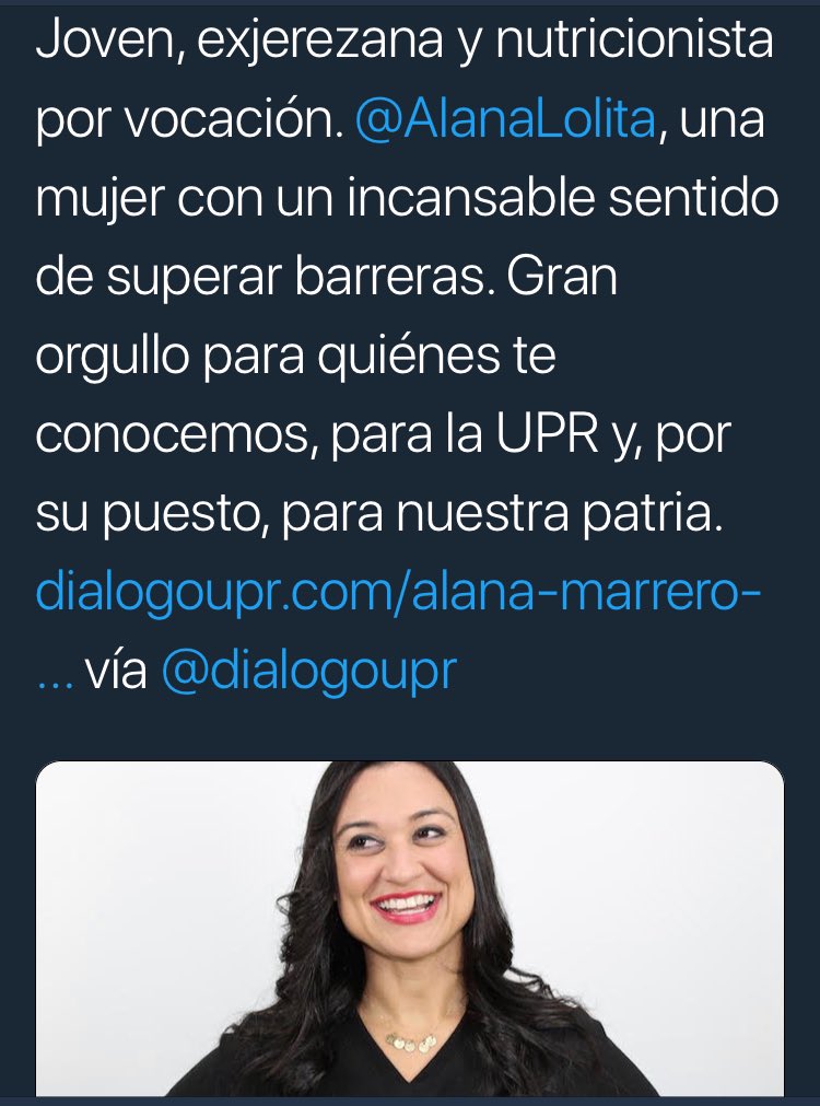 Dra. Alana Marrero González tweet media