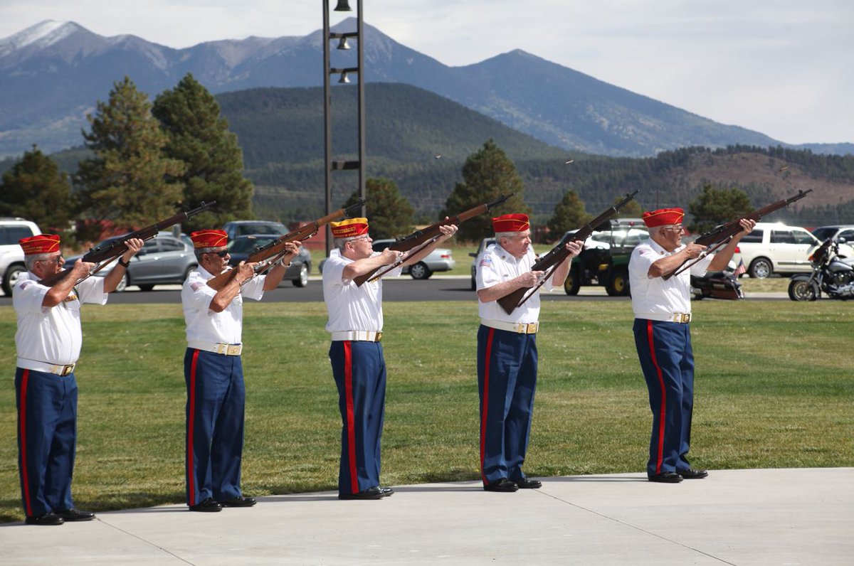 AZVETS's tweet photo. The Missing in America Project (MIAP) laid to rest 20 unclaimed or indigent Veterans and one spouse at the Arizona Veterans’ Memorial Cemetery at Camp Navajo. The MIAP has interred more than 5,040 Veterans nationwide. #AZVETS #MIAP #NeverForgotten https://t.co/1hP4NACAak
