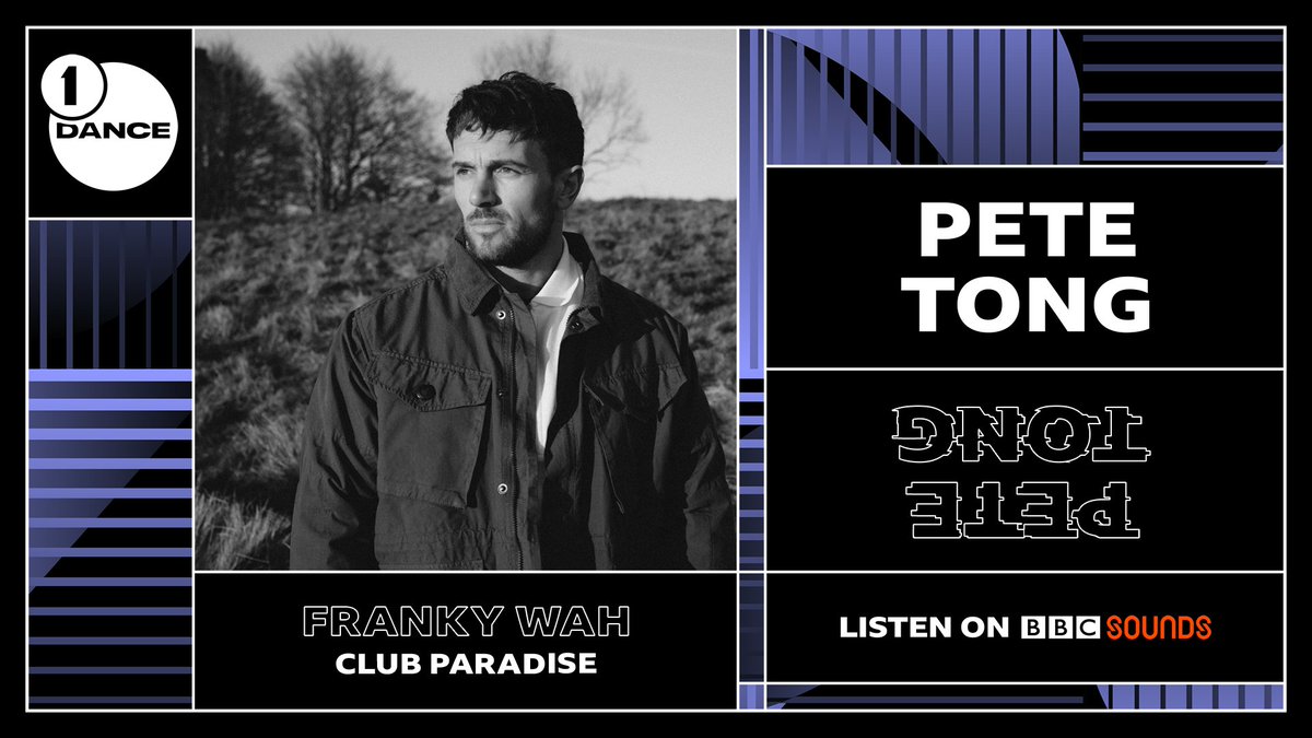 Tonight 10pm on @BBCR1. New music from @CamelPhat, @VintageCulture, @_elderbrook, @ukmele, @Catz_n_Dogz, @si_bonobo, @Cristophmusic, @TODDLAT, @jackswoon, @TaleOfUs, @TEEDinosaurs & more + @frankywahmusic conjures up his dream night out in Club Paradise!