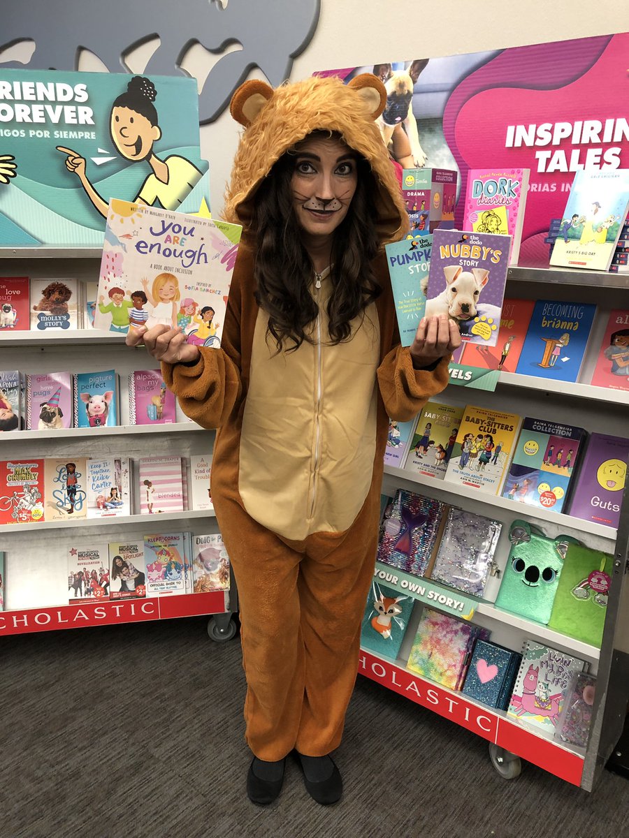 TheBuffisTuff's tweet photo. Come find some good books and find your courage today! #thebuffthetuff #scholasticbookfair #thewonderfullandofbooks https://t.co/NuqCt6Lf1y