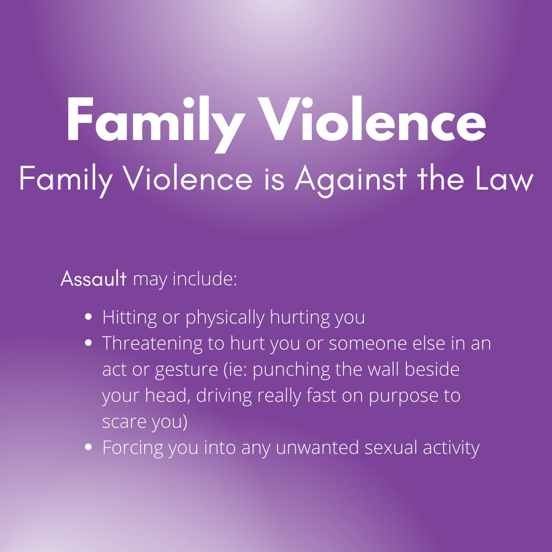 DVConference's tweet photo. Did you know family violence is against the law?🤔
Food-for-thought Friday💡focusing on some of the common types of abuse that can result in charges with family violence.
Get informed on our Instagram and FB pages
#DiverseVoices #DVFVC #education #didyouknow #FoodForThought https://t.co/kDNUjrBmIp