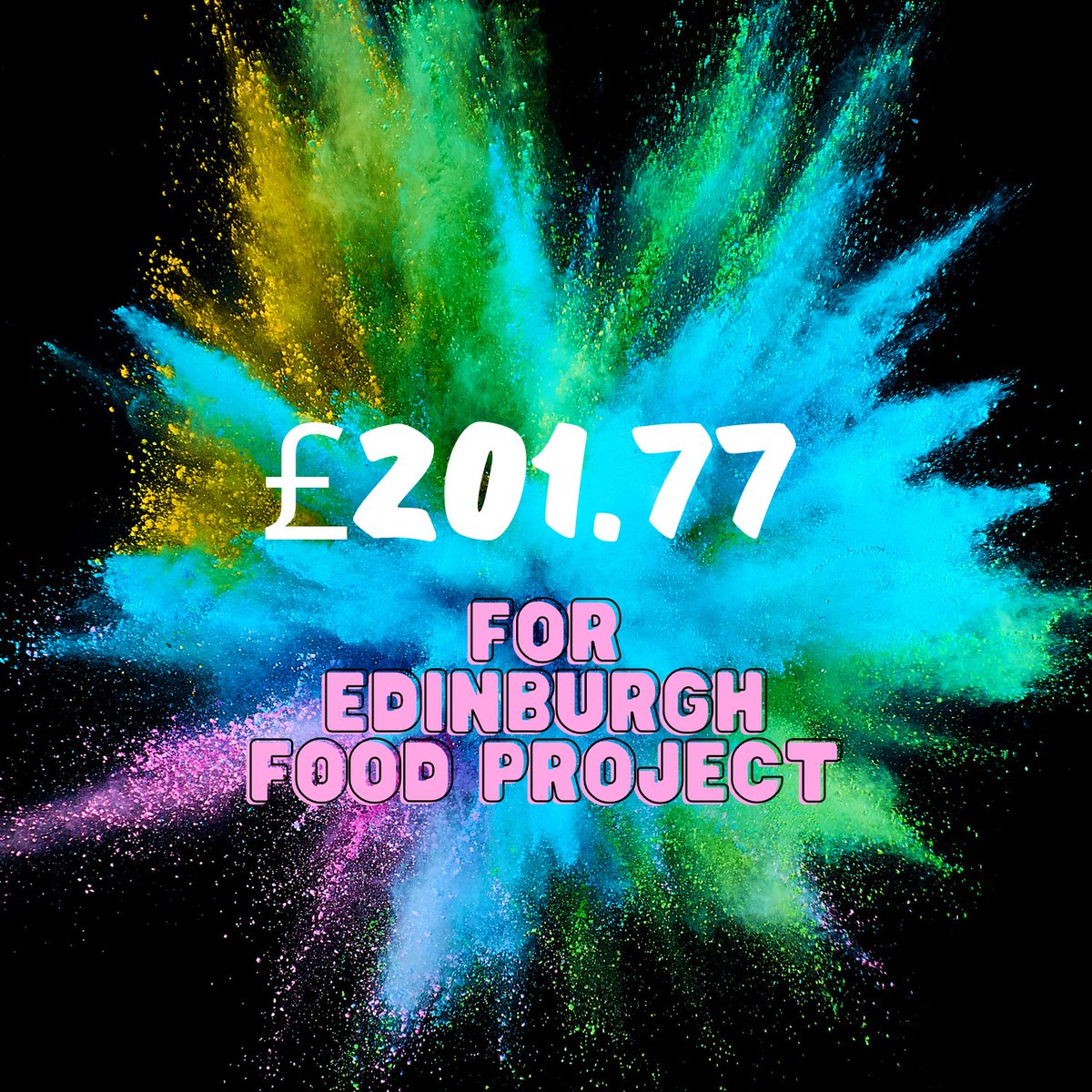 CHS_EventsS3's tweet image. We are delighted to announce the amount of money we  raised to support @EdinFoodProject from our @CraigmountHS Carnival is 🥁🥁🥁...

£201.77!

Thank you so much again to all who contributed via donations and/or participation - please keep an eye out for an official thank you!