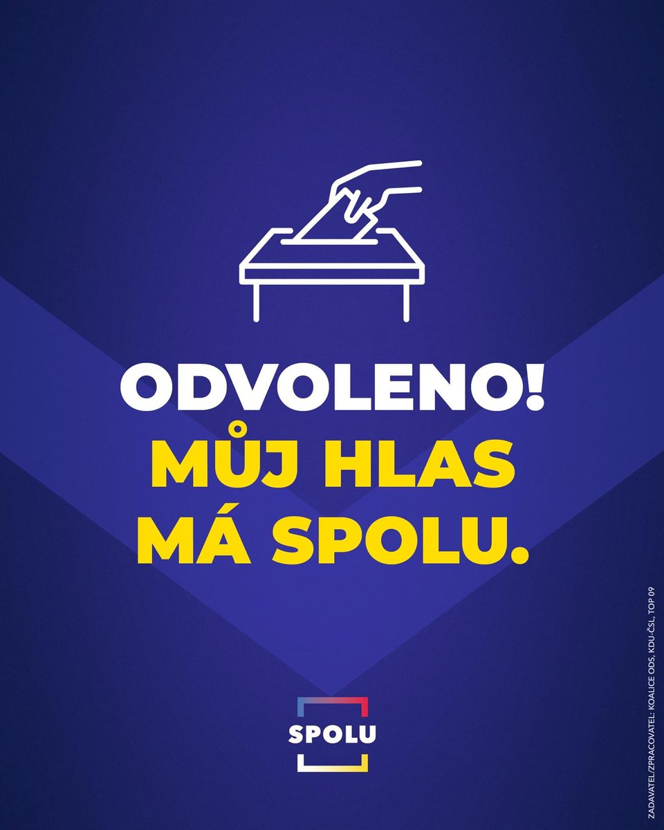 SpoluKoalice's tweet photo. Mockrát děkujeme, že volíte SPOLU. Podpořte koalici sdílením grafiky s hashtagem #volimSPOLU

TEĎ JDE O VŠECHNO! https://t.co/6eHd6LiP7P