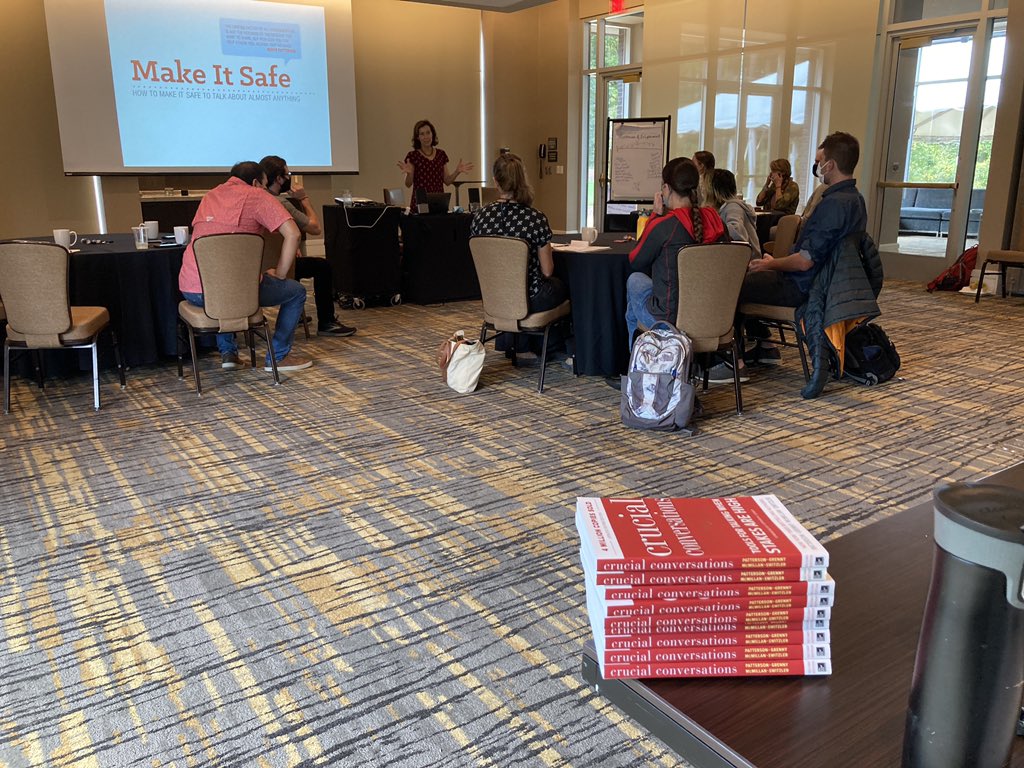 Natalie Goh (@_nanonat) on Twitter photo Ending our <a href="/FFARFellows/">FFAR Fellows Program</a> residential session with a discussion on crucial conversations led by our very own Dr Dunning. Great food for thought on how to utilize these skills and frameworks in future conversations 🤔 Ending our <a href="/FFARFellows/">FFAR Fellows Program</a> residential session with a discussion on crucial conversations led by our very own Dr Dunning. Great food for thought on how to utilize these skills and frameworks in future conversations 🤔