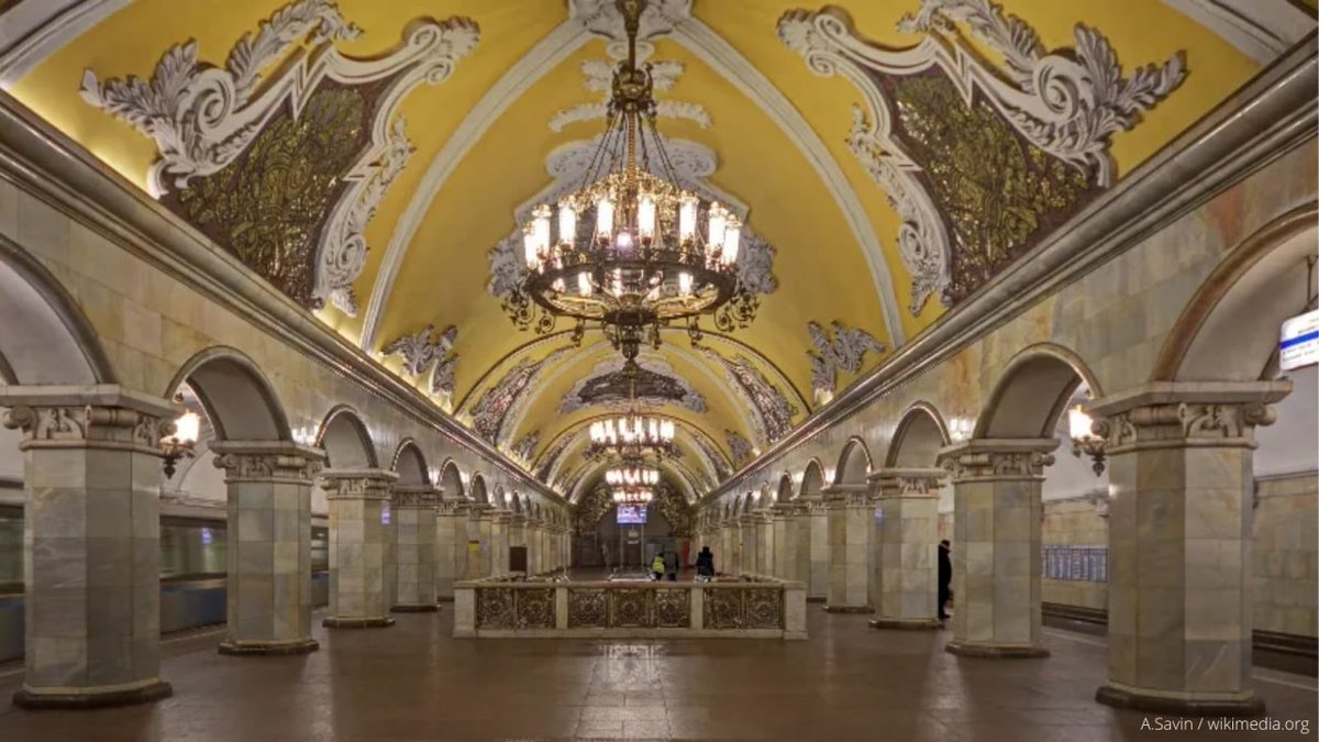 Russia's tweet photo. #OTD in 1873 renowned architect Alexey #Shchusev was born. He lived &amp; worked during the times of change,  in Imperial &amp; Soviet Russia, drew inspiration from various cultures, created iconic @moscow landmarks:

⭐️ #Lenin Mausoleum
🏛 Komsomolskaya #Metro station
🏨 Hotel #Moskva https://t.co/P7F9sTSbxP