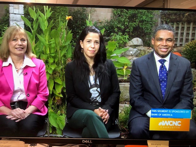 psbjrclt's tweet photo. Starting the day off right announcing the 2021 Charlotte @BankofAmerica  #NeighborhoodBuilders @dfscharlotte and @ourBRIDGEkids.  Since 2004 we have supported over 2,600 nonprofit leaders nationwide - like Kerry O'Connor and Sil Ganzó. Thank you @wcnc for hosting us on the patio! https://t.co/HVV0ek4JGY