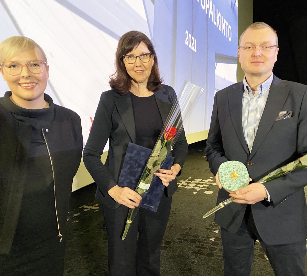 #Rakennustietopalkinto2021 saaja on <a href="/TOAS_asunnot/">TOAS</a>!!