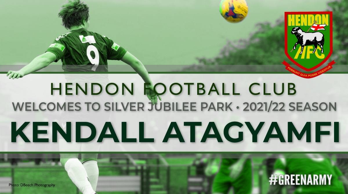 HendonFC's tweet image. And secondly, after impressing today during a game, striker Kendall Atagyamfi has also signed first team forms.

Kendall was previously with ASE Academy and Wormley Rovers 

We look forward to watching his development closely.